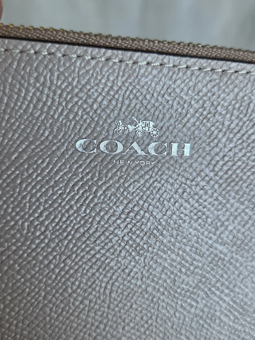 Coach Compact Corner Zip Wristlet